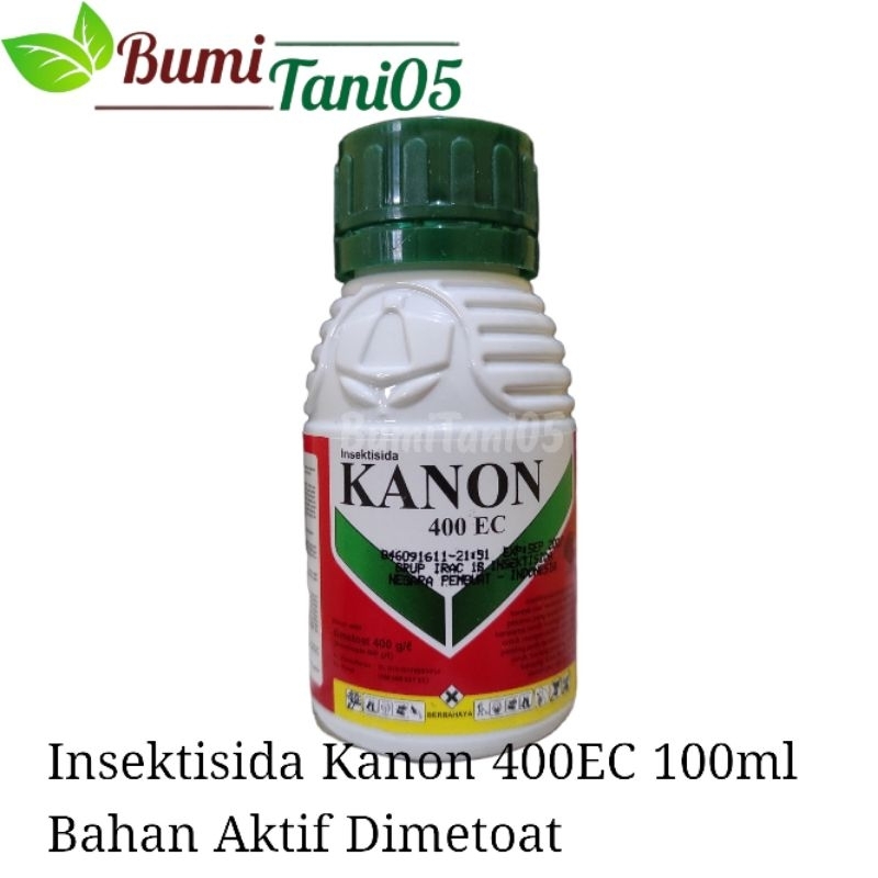 Jual Insektisida Kanon 400EC Kemasan 100ml Bahan Aktif Dimetoat