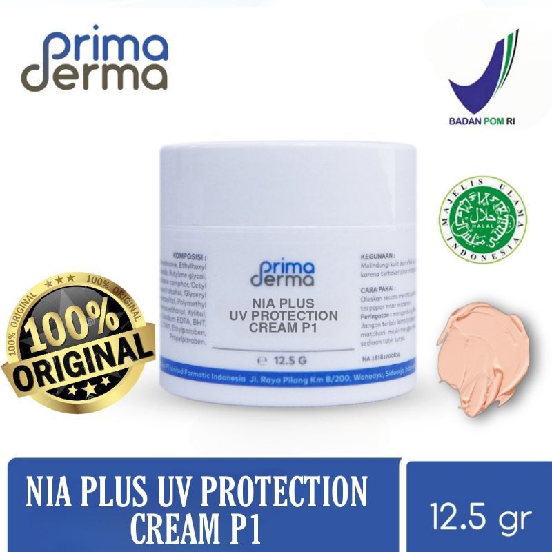 Jual Primaderma Nia Plus Uv Protection Cream Of P Sunblock Spf