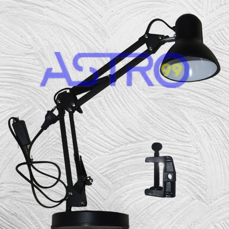 Jual Lampu Belajar Arsitek Meja Jepit Lampu Kerja Fiting E27 Desk