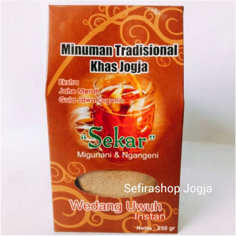 Jual Sekar Wedang Uwuh Khas Jogja Kualitas Premium Komplit Rempah