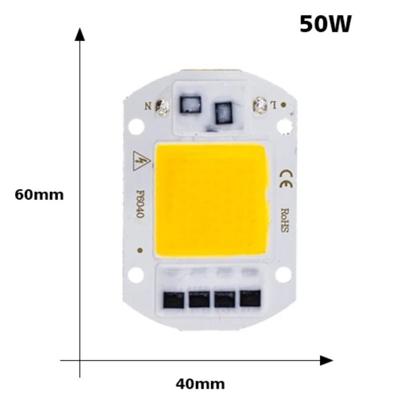 Jual Led Hpl W Volt Suku Cadang Lampu Sorot Led Hpl Cob V Ac