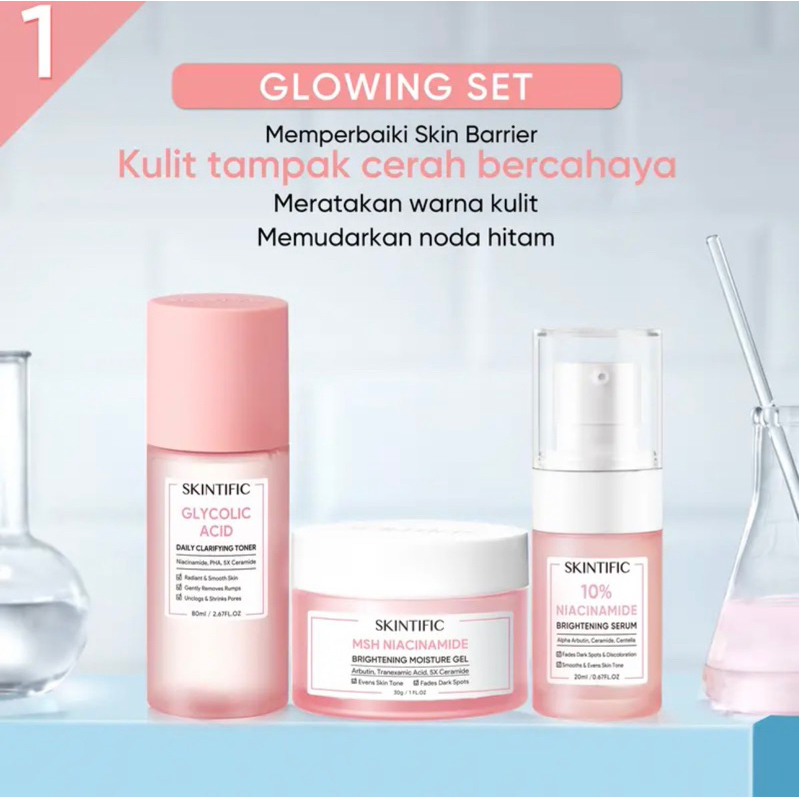 Jual Ready Stock Skintific Msh Niacinamide Brightening Moisture Gel