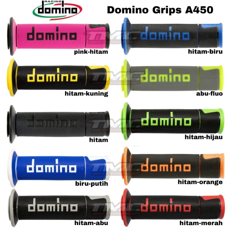 Jual Handgrip Grip Domino Supersoft A250 Dot Racing A010 A450 Universal