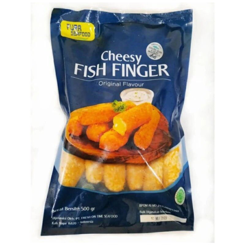 Jual Fura Cheesy Fish Finger Gram Nugget Ikan Isi Keju Shopee