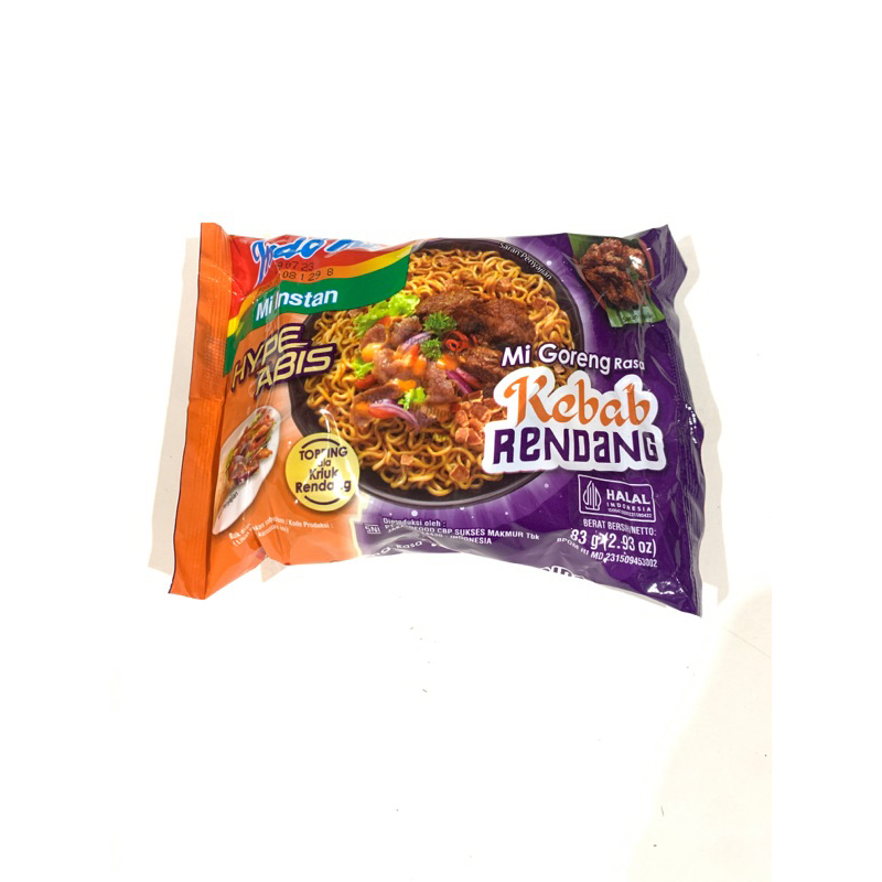 Jual Indomie Goreng Rasa Kebab Rendang Shopee Indonesia