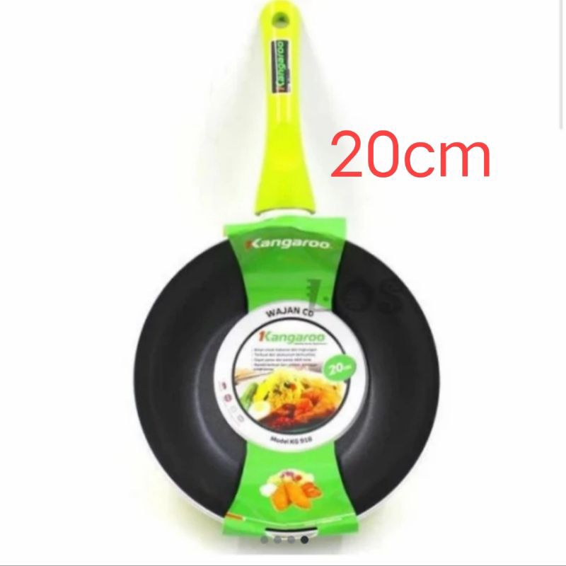 Jual Frypan Atau Panci Penggorengan Kangaroo 20cm Shopee Indonesia