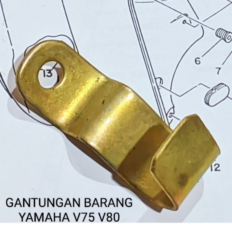 Jual GANTUNGAN CANTOLAN BARANG FOR YAMAHA U5 U7 V70 V75 V75DX V80