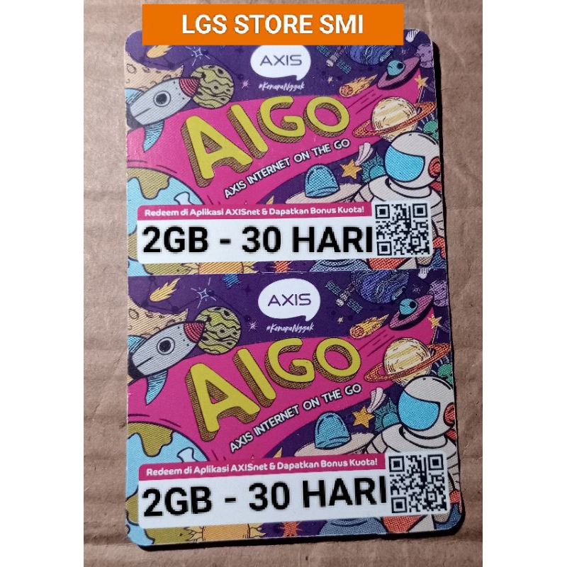 Jual Voucher Data Internet Axis 2GB 30 Hari Khusus Sukabumi Cianjur