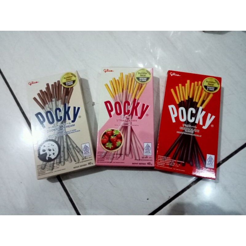 Jual Glico Pocky Biskuit Stick 40 G Shopee Indonesia