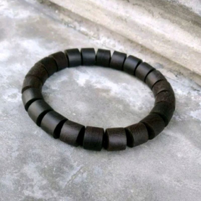 Jual Gelang Kayu Kelor Hitam Tabung Mm Shopee Indonesia