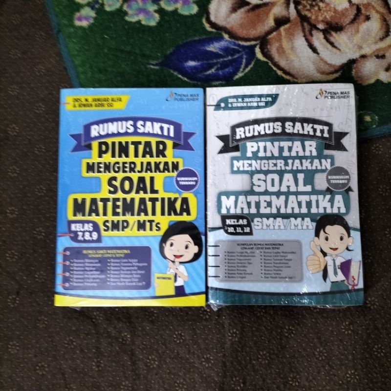 Jual Original Buku Rumus Sakti Pintar Mengerjakan Soal Matematika Kelas