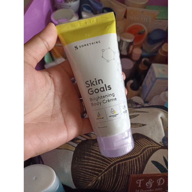 Jual Somethinc Skin Goals Brightening Body Creme Shopee Indonesia