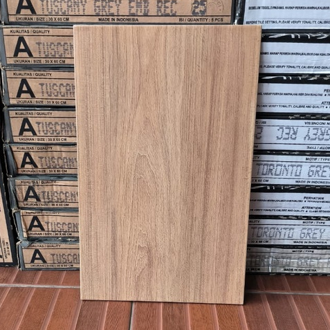 Jual Keramik Lantai Dinding Asia X Epic Brown Motif Kayu Shopee