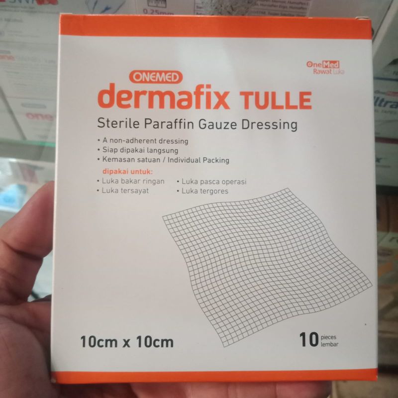 Jual Dermafix Tulle Kasa Steril Cm X Cm Shopee Indonesia