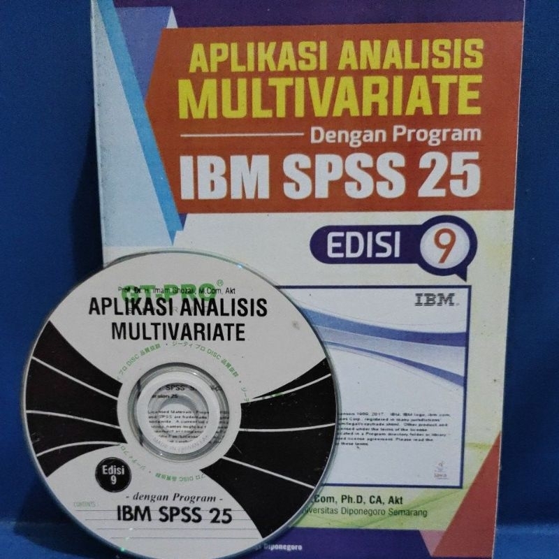 Jual Aplikasi Analisis Multivariate Dengan Program Ibm Spss Edisi