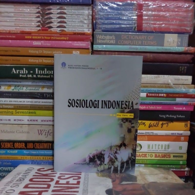 Jual BUKU ORIGINAL SOSIOLOGI INDONESIA EVY CLARA DKK Shopee Indonesia