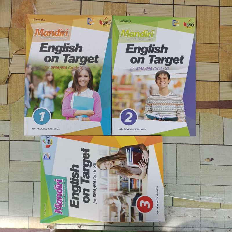 Jual Buku Bekas Original Mandiri English On Target Kelas X Xi Xii