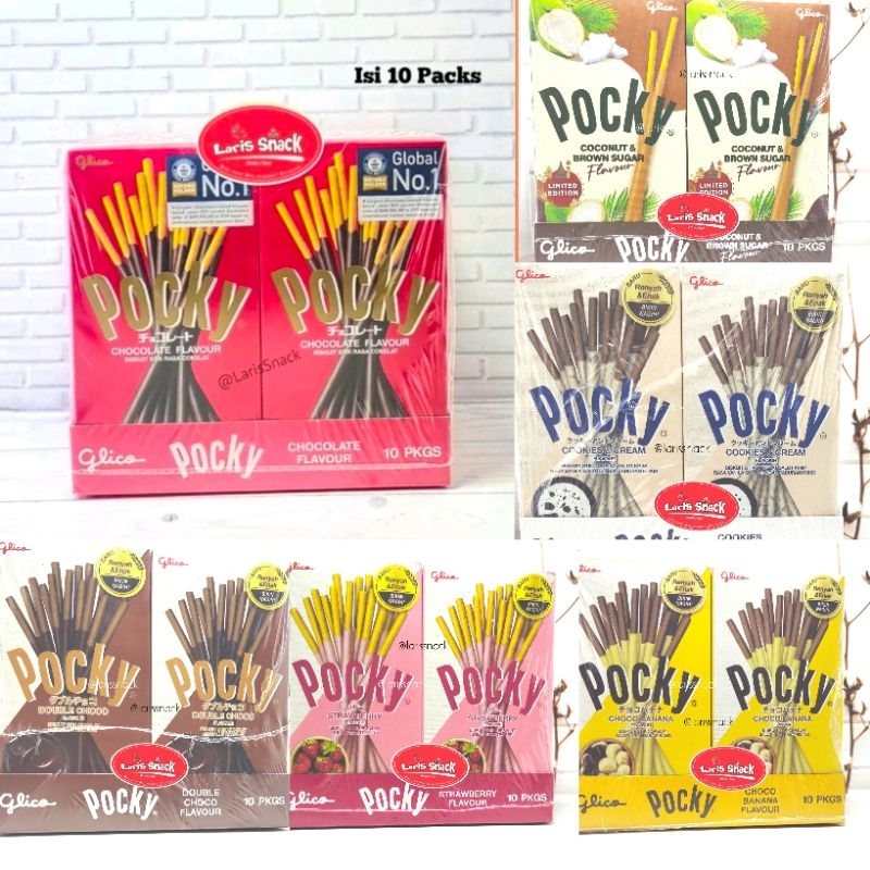 Jual Pocky Stick Glico All Varian Gr Gede Pack Isi Pcs