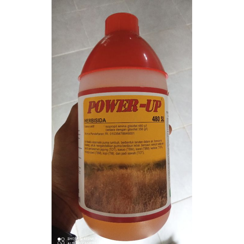 Jual HERBISIDA POWER UP 480sl 1 LITER GLIFOSAT 480sl Shopee Indonesia