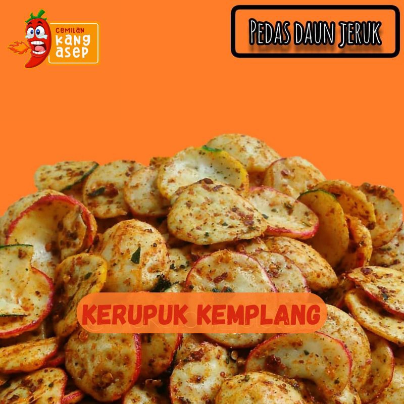 Jual 1KG Kerupuk Seblak Kang Asep Spesial Daun Jeruk Shopee Indonesia