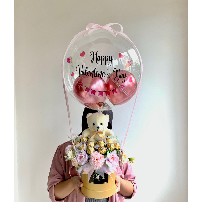 Jual Tidak Po Premium Bloown Bouquet Buket Balon Balon Box