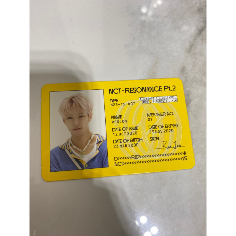 Jual Ready Stock Id Card Ac Yb Uc Agent Cafe Lenticular Lenti Pc