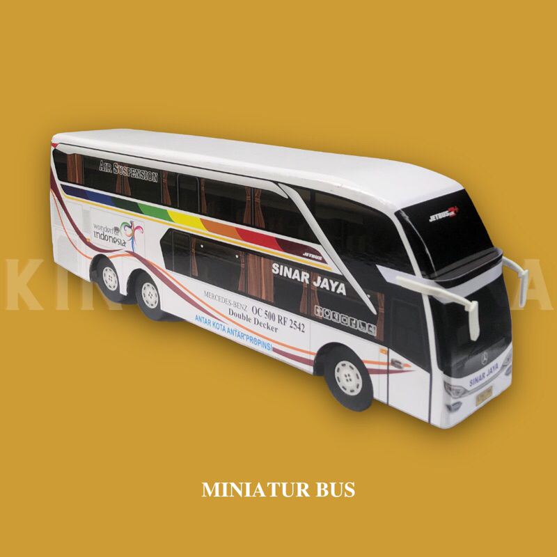 Jual Miniatur Bus Dd Sinar Jaya Shopee Indonesia