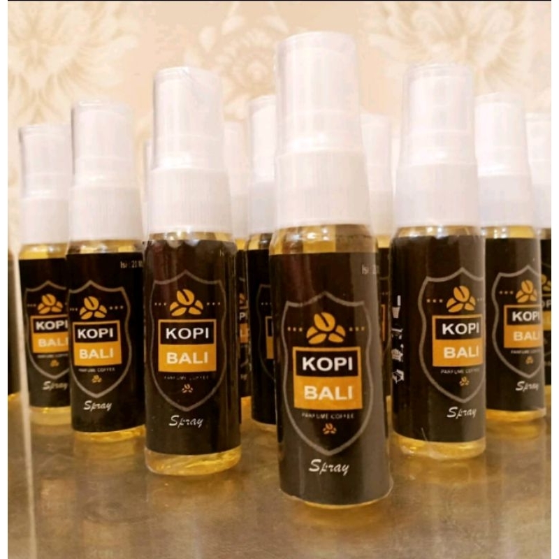 Jual Parfum Semprot Kopi Bali Botol Spray Pewangi Pengharum Mobil