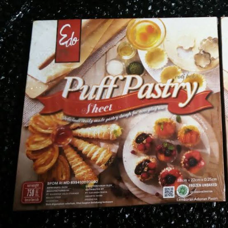 Jual Edo Puff Pastry Gr Dan Gr Shopee Indonesia