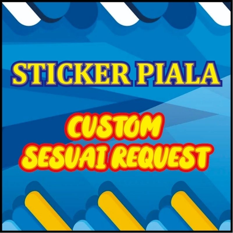 Jual Sticker Piala Free Logo Shopee Indonesia