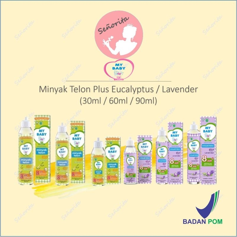 Jual MY BABY Minyak Telon Plus Eucalyptus Lavender Anti Nyamuk 8 Jam