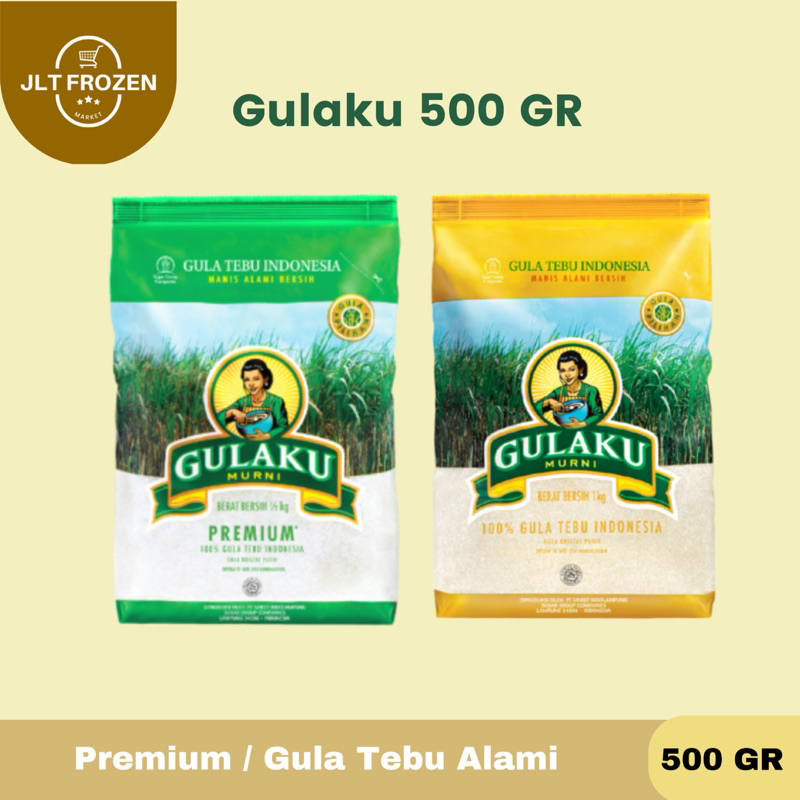 Jual Gulaku Gula Putih Premium Gula Kuning Tebu Asli 500g Shopee