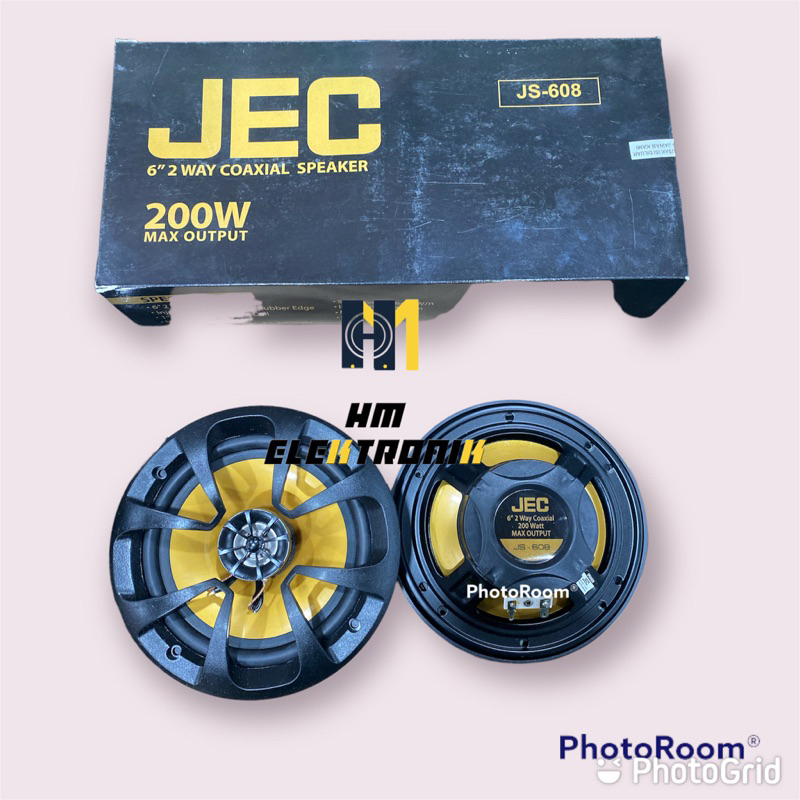 Jual Speaker Coaxial JEC JS 608 Pintu Mobil 6 Inch Shopee Indonesia