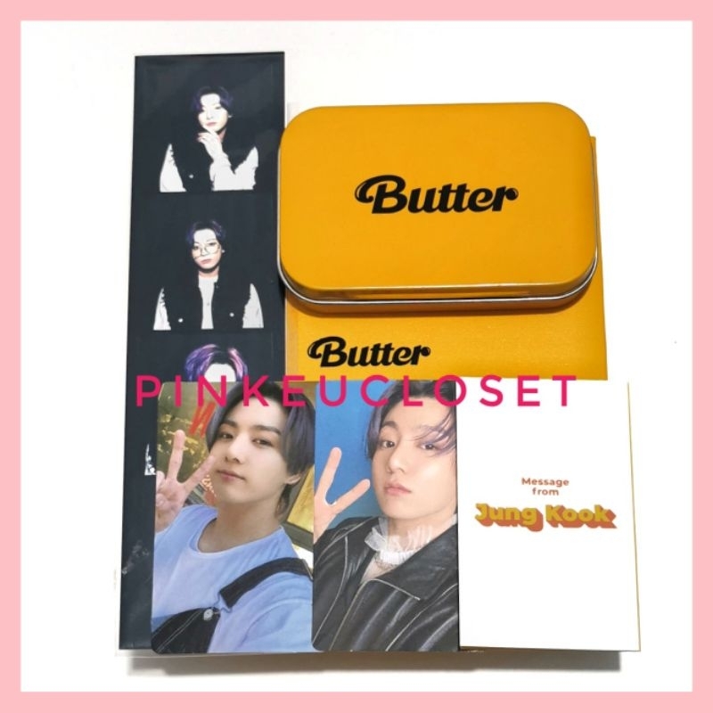 Jual READY BTS BUTTER CREAM PHOTOCARD MESSAGE CARD JUNGKOOK