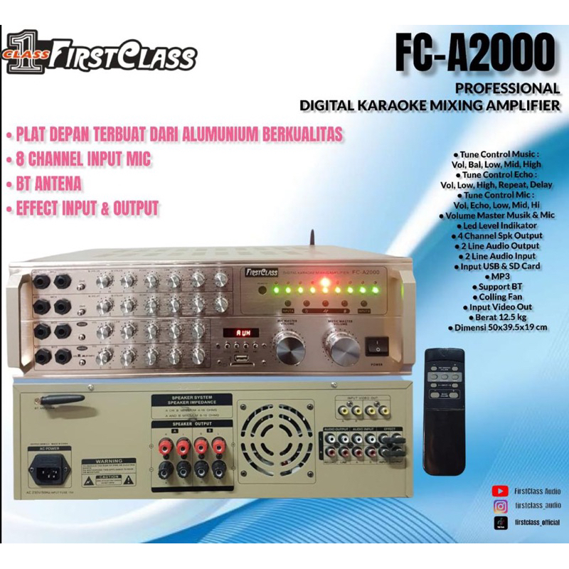 Jual Amplifier Karaoke Marcopolo Mc Original Power Ampli Marcopolo