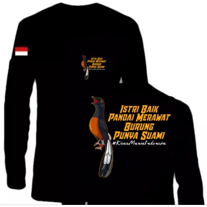 Jual Kaos Kicau Mania Murai Batu Bahan Adem Shopee Indonesia