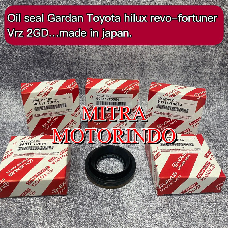 Jual Seal Gardan Tengah Seal Type Oil Toyota Hilux Revo Fortuner Vrz