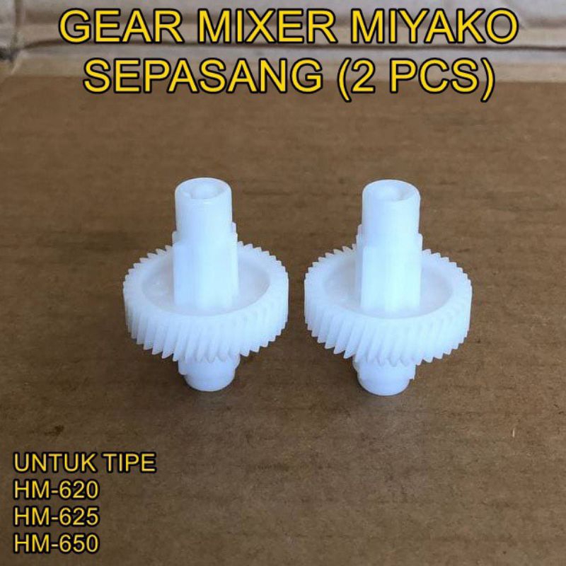 Jual GIGI MIXER MIYAKO HM 620 HM 625 HM 650 SET ORIGINAL Harga Per SET