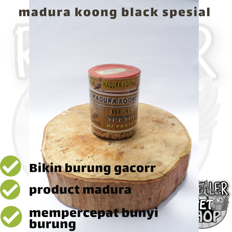 Jual Madura KOONG Black Spesial Pakan Burung Perkutut Shopee Indonesia