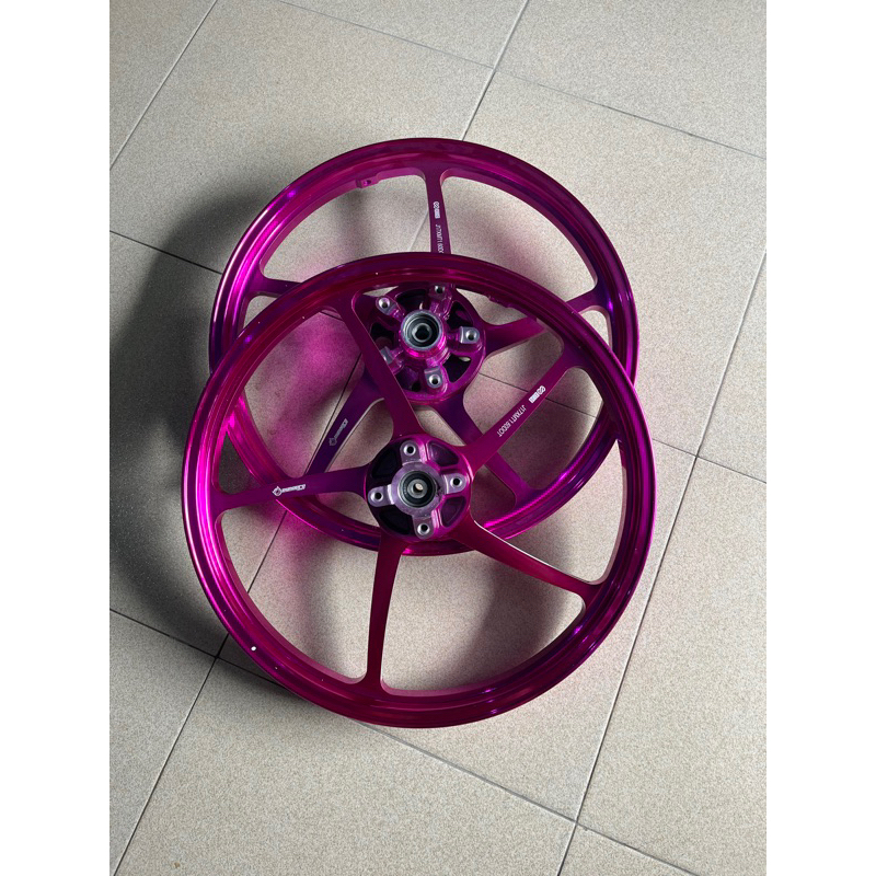 Jual Velg Enkei Anodize Cnc D Ring Ungu Purple Dd Double Disk