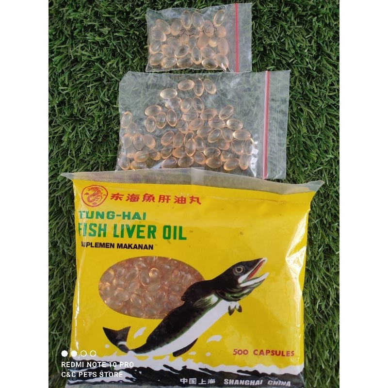 Jual Minyak Ikan Fish Liver Oil Tung Hai Pcs Shopee Indonesia