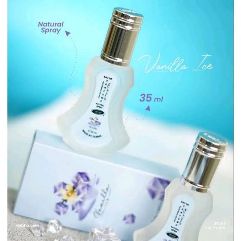 Jual Parfum Dobha Spray 35 Ml Original Parfum Aroma Ice Vanilla