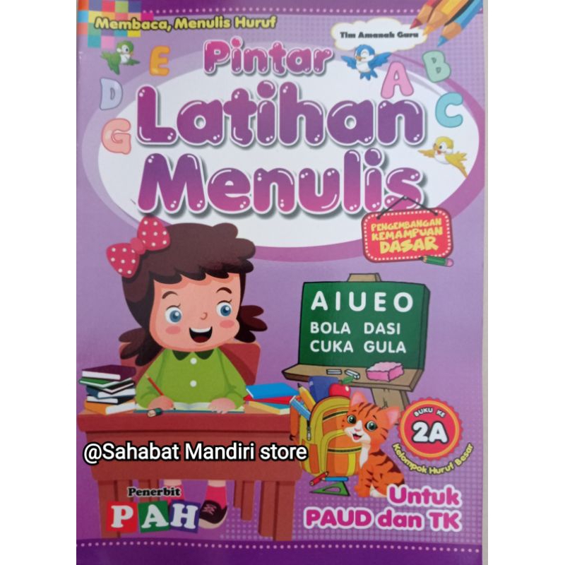 Jual Buku Pintar Latihan Menulis Untuk Paud Dan TK Shopee Indonesia