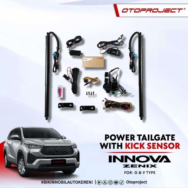 Jual POWER TAILGATE WITH KICK SENSOR FOR ALL NEW INNOVA ZENIX 2023