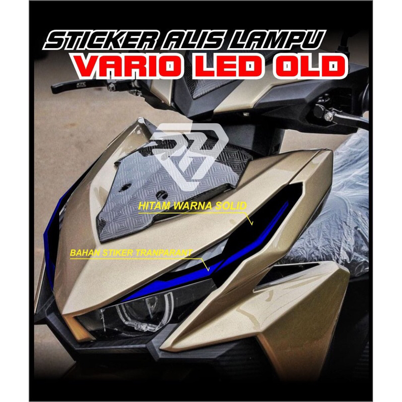 Jual Cutting Sticker Alis Depan Vario Led Old Shopee Indonesia