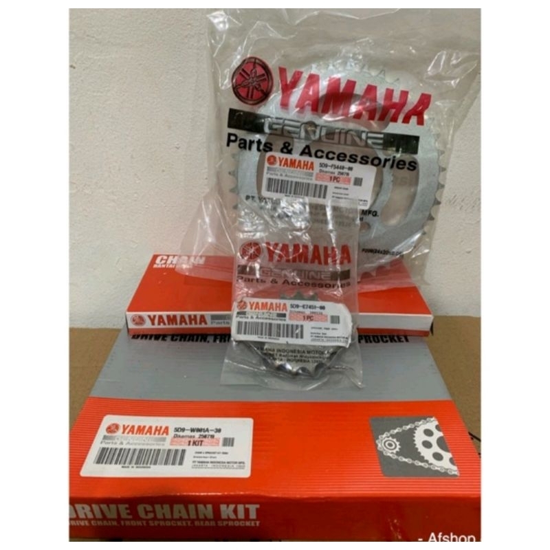 Jual Gear Set Gir Set Rantai Yamaha Vega Zr Jupiter Z New Rr D