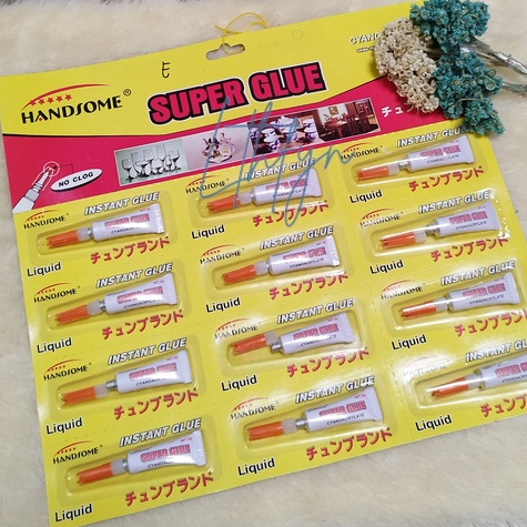 Jual LEM PEREKAT SUPER GLUE HANDSOME LIQUID LEM Shopee Indonesia