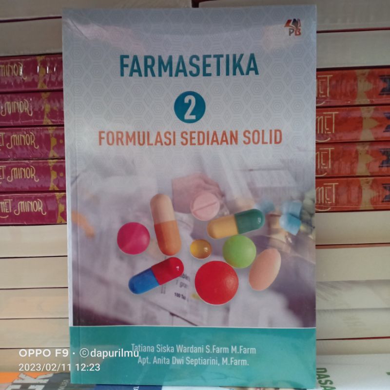 Jual Buku Original Farmasetika 2 Formulasi Sediaan Solid Shopee