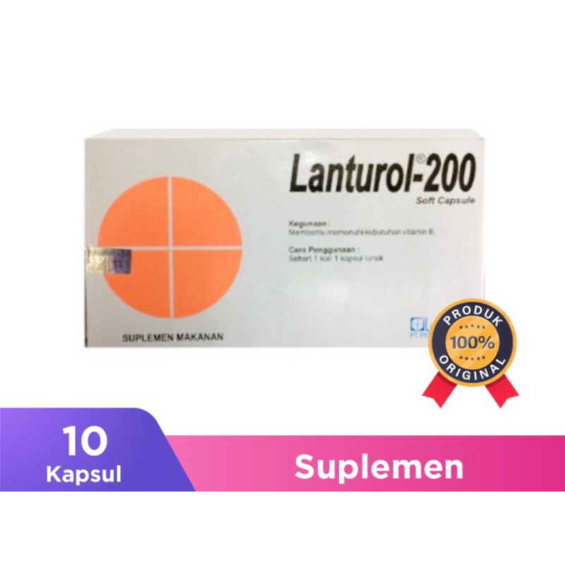 Jual Lanturol Strip Tablet Vitamin Penyubur Kandungan