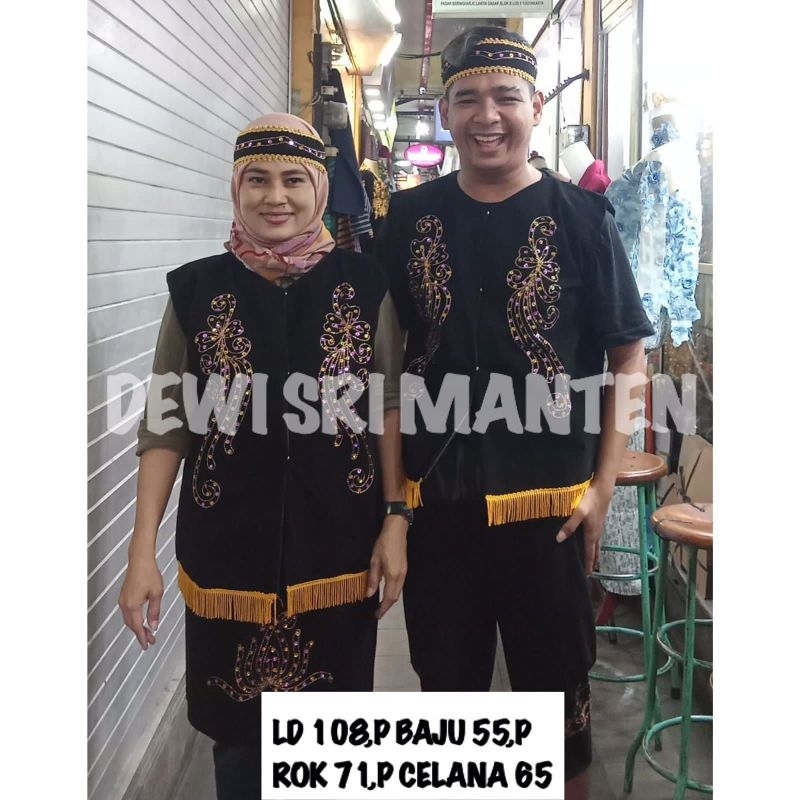 Jual Baju Adat Dayak Kalimantan Dewasa Shopee Indonesia